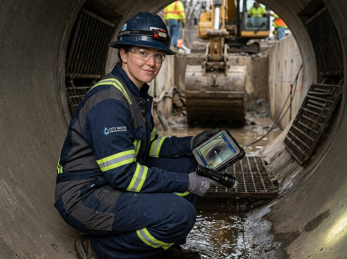 Sewer Line Inspection & Replacement in Walburg